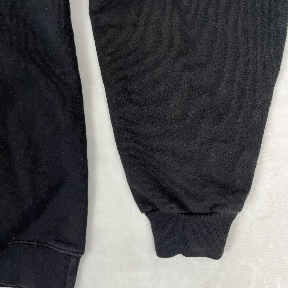 Thrasher Hoodie Mens S/M Black Flame Logo Fleece Pullover Sweatshirt Skate